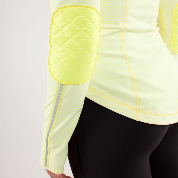 LULULEMON yellow run ice queen long sleeve - Picture 7 of 12